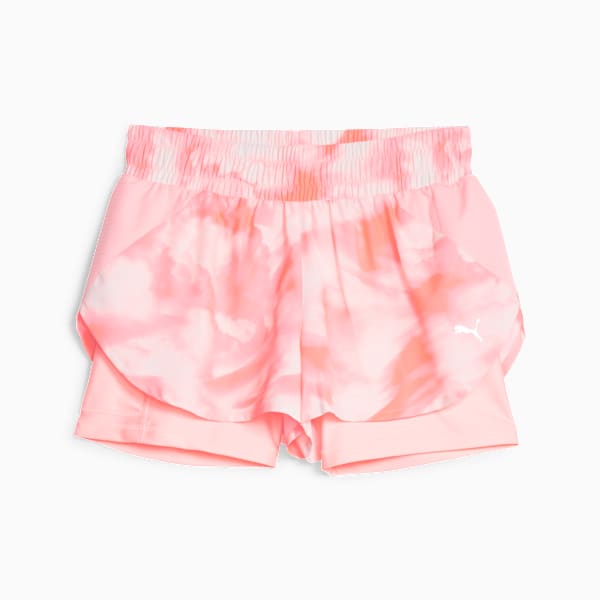Shorts de running Ultraweave 2 en 1 para mujer, Koral Ice, large-ARG