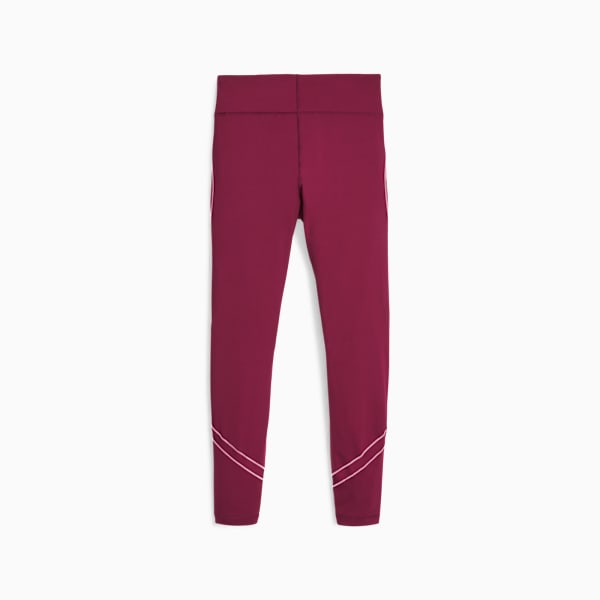 Calzas de training 7/8 para mujer Studio, Dark Jasper-Koral Ice, large-ARG