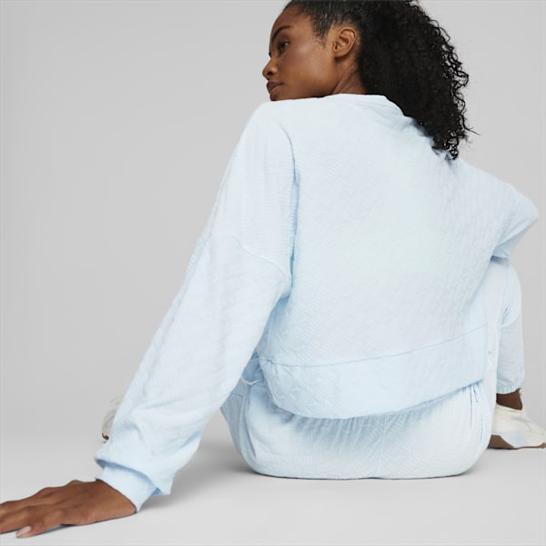 Buzo para mujer PUMA Fit, Icy Blue, large-ARG