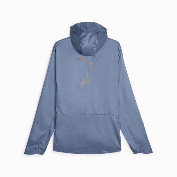 SEASONS Men's Lightweight Running Jacket, Inky Blue, large-ZAF