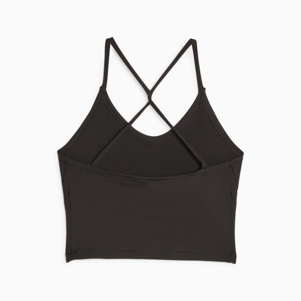 Top de training corto para mujer Studio Ultrabare, PUMA Black-SHIBORI, large-ARG