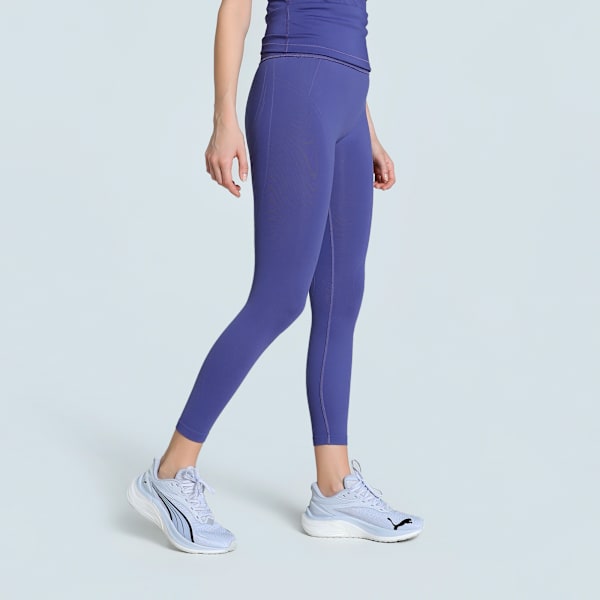 Leggings sin costuras SHAPELUXE para mujer, Blue Crystal, large-MEX