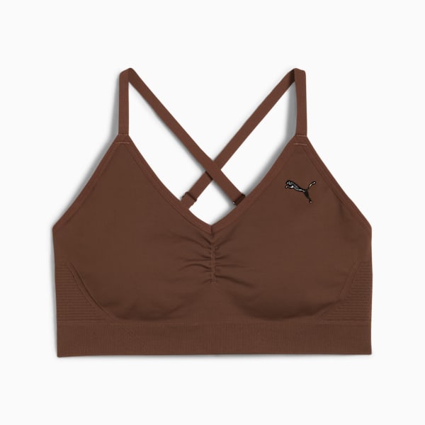 Top deportivo sin costuras MOVE SHAPELUXE para mujer, Espresso Brown, large-MEX