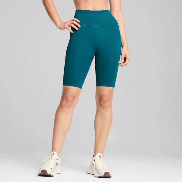Shorts SHAPELUXE High-Waisted Biker Feminino, Verde, large-BRA