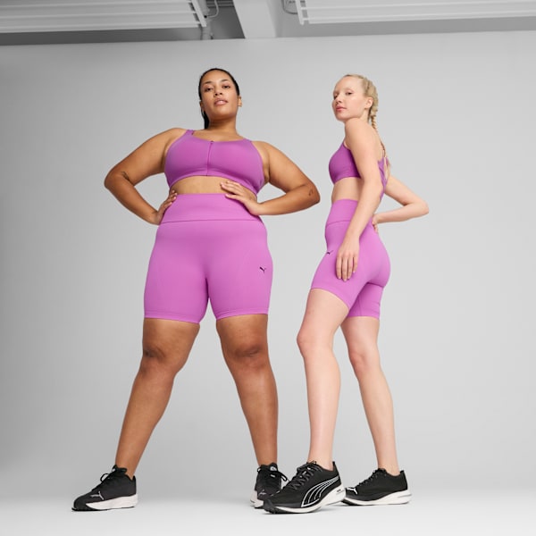 Shorts SHAPELUXE High-Waisted Biker Feminino, Roxo, large-BRA