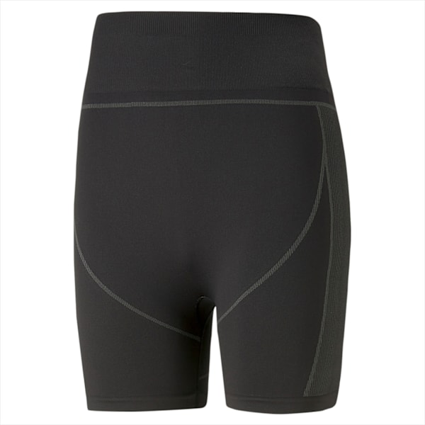 Calzas de training sin costuras FormKnit para mujer, PUMA Black-Strong Gray, large-ARG