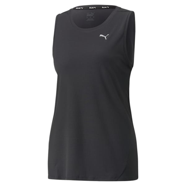 Remera musculosa de running Run Favourite para mujer, PUMA Black, large-ARG