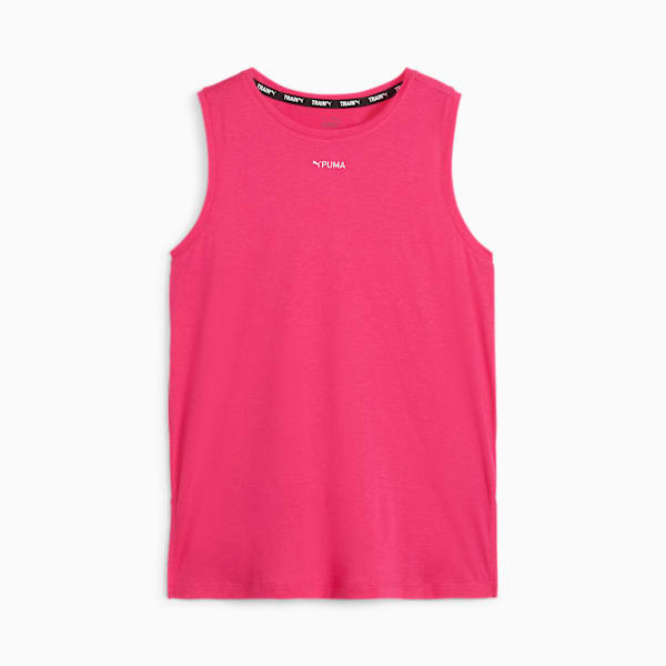 Remera de tirantes de training para mujer PUMA Fit TriBlend, Garnet Rose, large-ARG