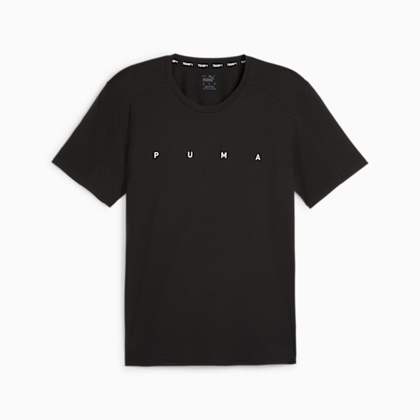 Remera de Training Cloudspun para hombres, PUMA Black, large-ARG