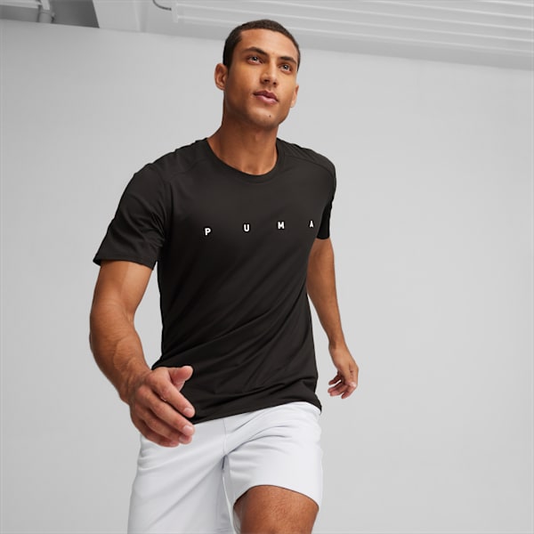 Remera de Training Cloudspun para hombres, PUMA Black, large-ARG