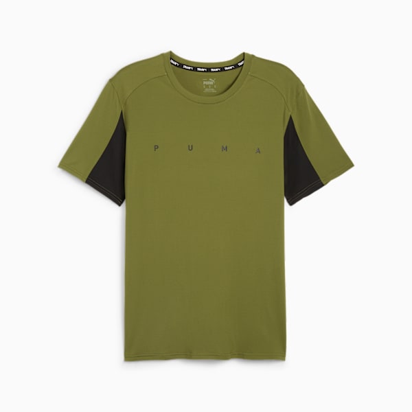 Remera de Training Cloudspun para hombres, Olive Green, large-ARG
