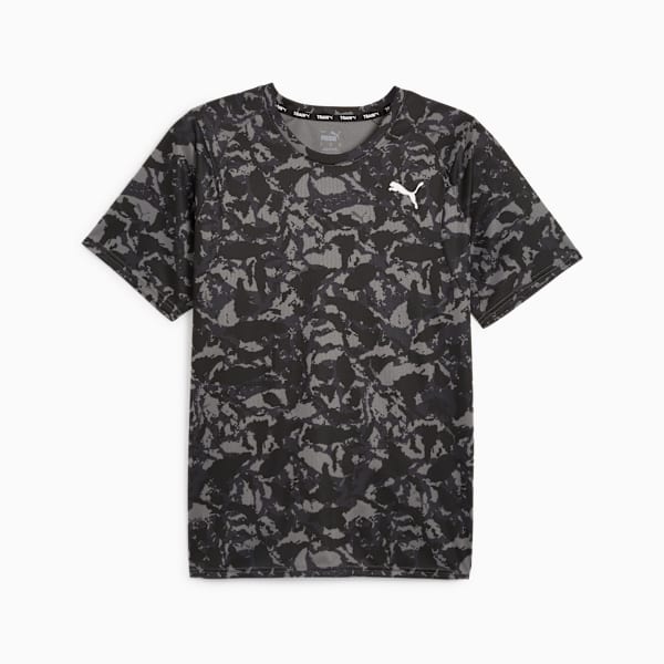 Remera PUMA FIT Ultrabreathe para hombre, PUMA Black-Q1 print, large-ARG