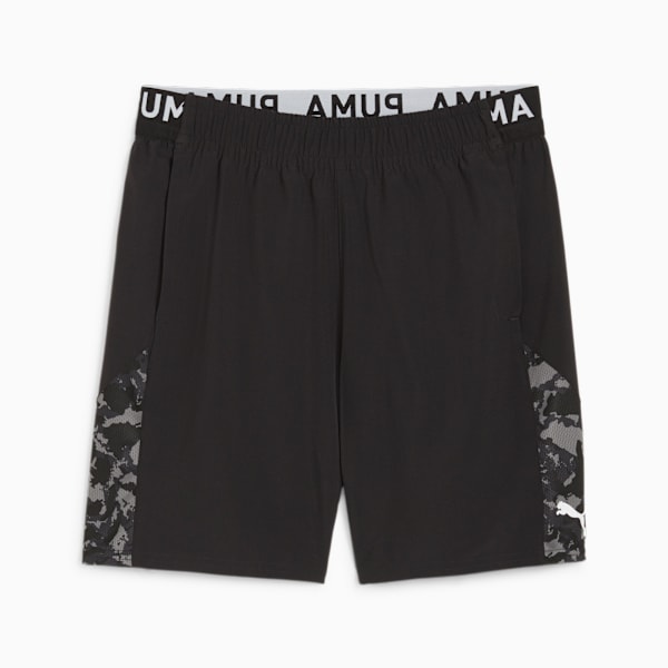 Shorts para hombre PUMA FIT 7", PUMA Black-Q1 print, large-ARG
