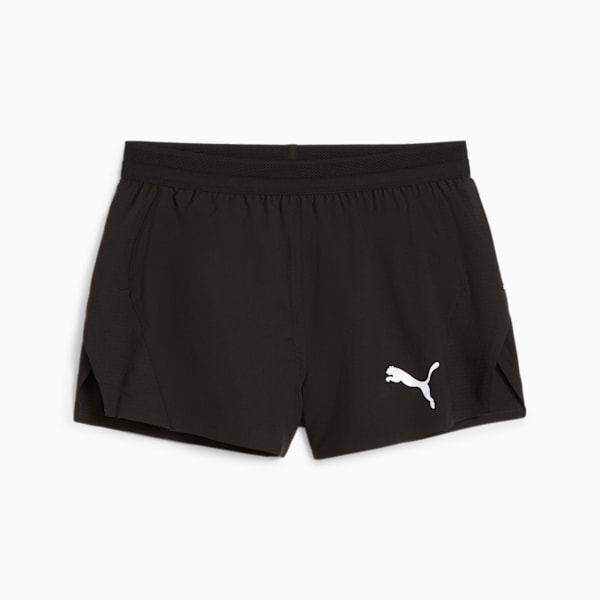 Shorts de running RUN ULTRAWEAVE 3" para mujer, PUMA Black, large-ARG