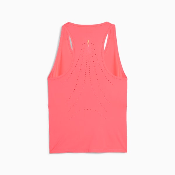 Playera de running sin mangas para mujer RUN CLOUDSPUN, Sunset Glow, large-MEX