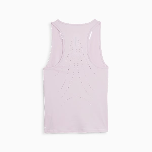 Remera de running RUN CLOUDSPUN de tirantes para mujer, Grape Mist, large-ARG