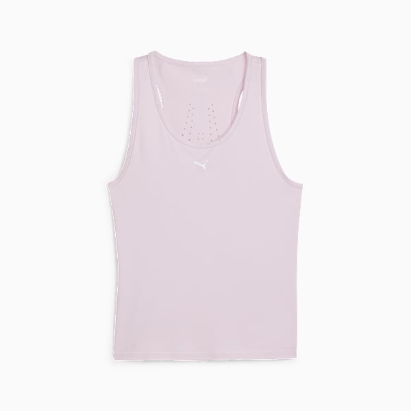 Remera de running RUN CLOUDSPUN de tirantes para mujer, Grape Mist, large-ARG
