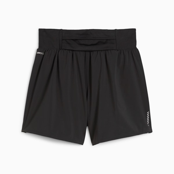 Shorts de running con pierna de 10cm RUN EVOLVE para mujer, PUMA Black, large-ARG