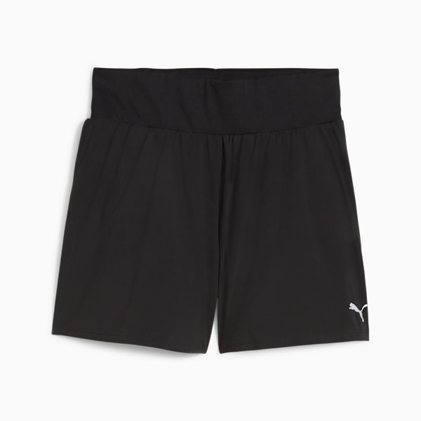 Shorts de running con pierna de 10cm RUN EVOLVE para mujer, PUMA Black, large-ARG