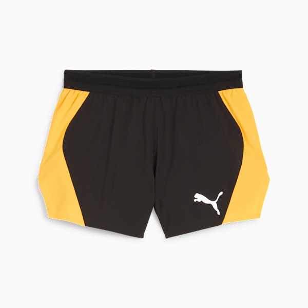 SHORTS DE RUNNING DE ALTO RENDIMIENTO CON RAJA DE 7,6 CM PARA HOMBRE RUN VELOCITY, PUMA Black-Sun Stream, large-ARG