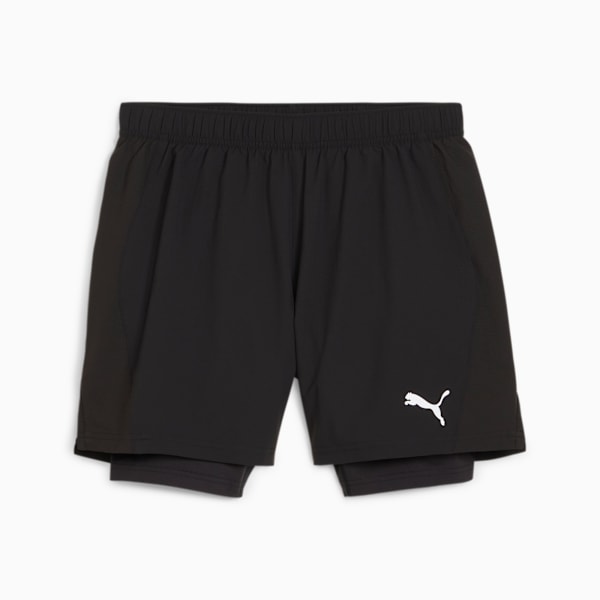 Shorts de running 2 en 1 para hombre Run Velocity ULTRAWEAVE, PUMA Black, large-MEX