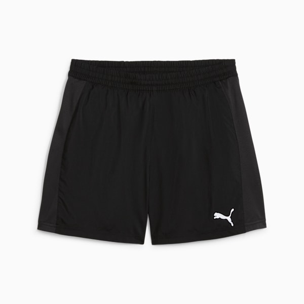 Shorts de hombre velocity 12,7 cms RUN FAVORITE, PUMA Black-Lime Pow, large-ARG