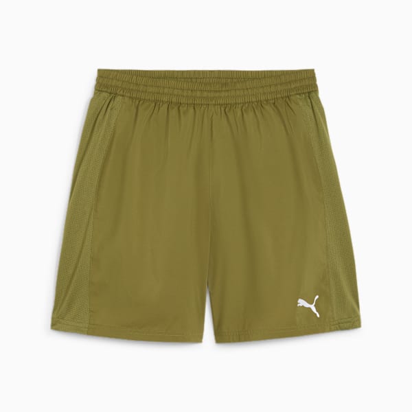Shorts de running RUN FAV Velocity 17cm para hombre, Olive Green, large-ARG
