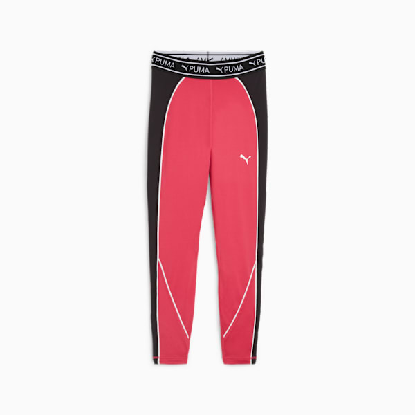 Calzas de entrenamiento para mujer PUMA FIT 7/8, Garnet Rose, large-ARG