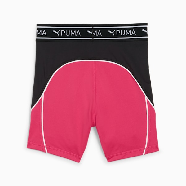 Shorts para mujer train strong, Garnet Rose, large-ARG