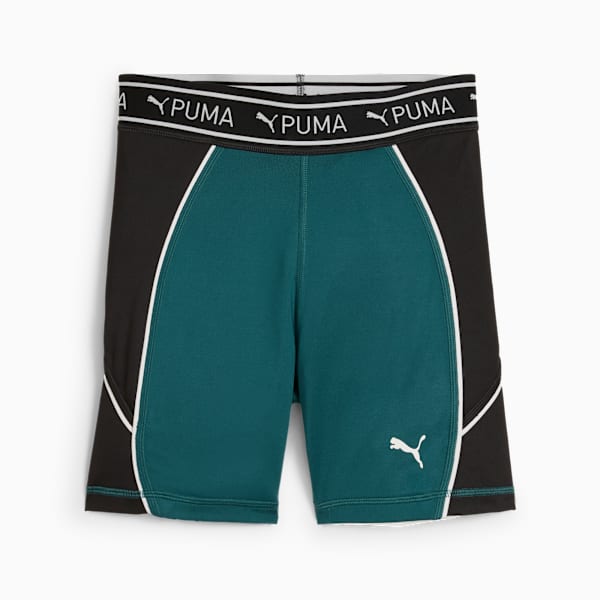 Shorts para mujer train strong, Cold Green, large-ARG