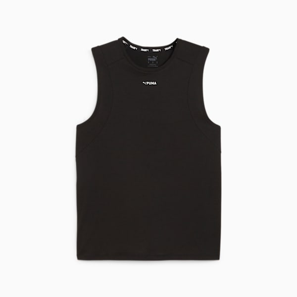 Remera de training para hombre Triblend, PUMA Black, large-ARG