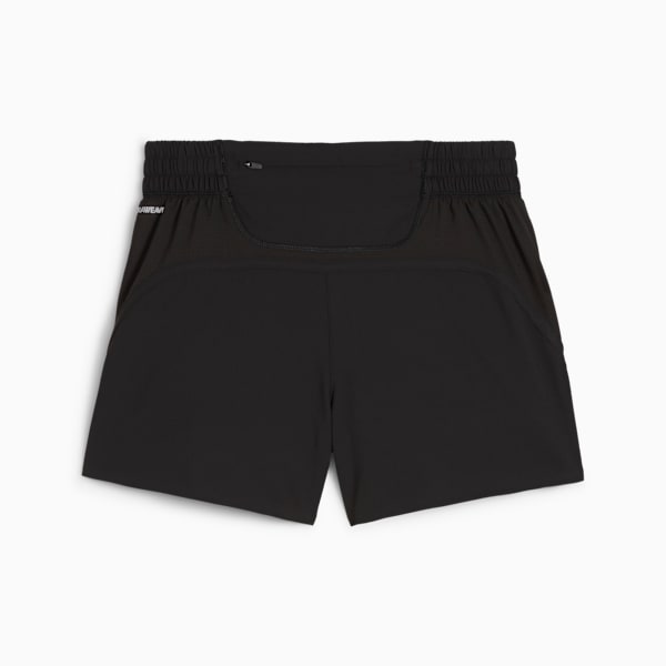 Shorts de Corrida Run Velocity ULTRAWEAVE 4" Feminino, Preto, large-BRA
