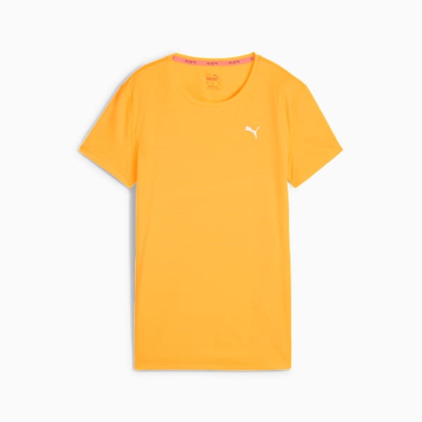RUN FAVORITE Women's Tee, Sun Stream, large-ZAF