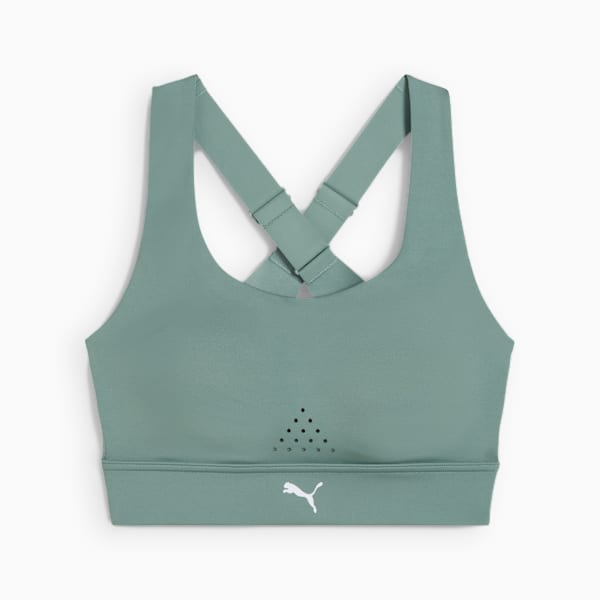 Sports bra PWRbreathe RUN, Green Moon, large-MEX