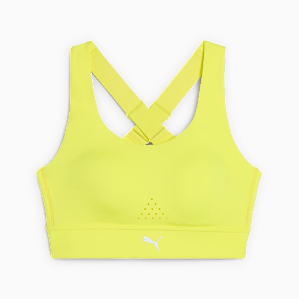 Sports bra PWRbreathe RUN, Lemon Sherbert, large-MEX