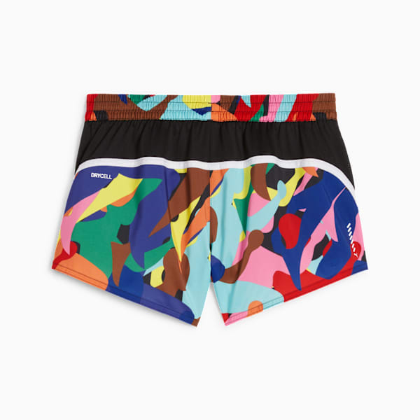 Shorts PRIDE Velocity 7cm para mujer, Pop Red-multi color AOP, large-ARG