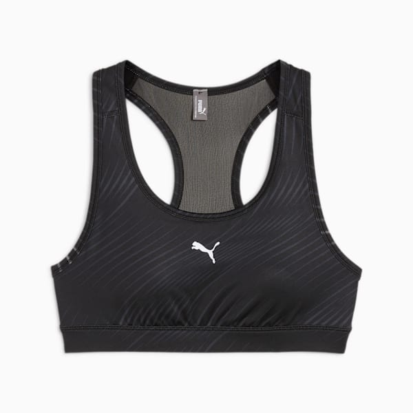 Top deportivo de entrenamiento 4KEEPS para mujer, PUMA Black-Run Q3 AOP, large-ARG