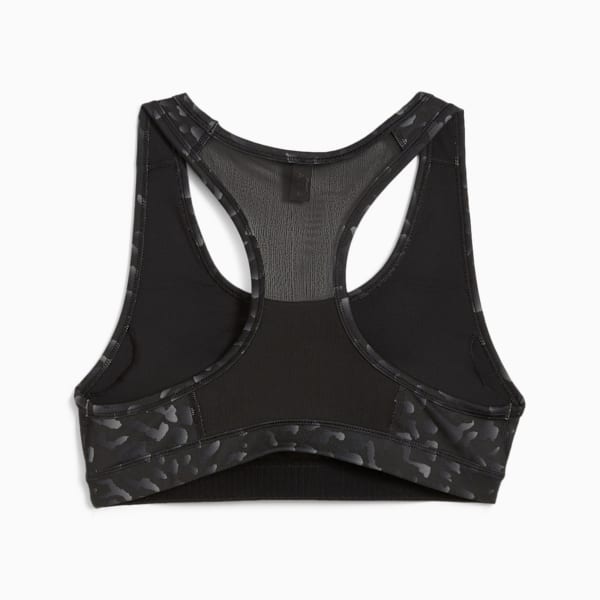 Top deportivo de entrenamiento 4KEEPS para mujer, PUMA Black-Skin AOP, large-MEX