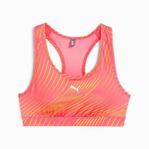 Top deportivo de entrenamiento 4KEEPS para mujer, Sunset Glow-Run AOP, large-ARG