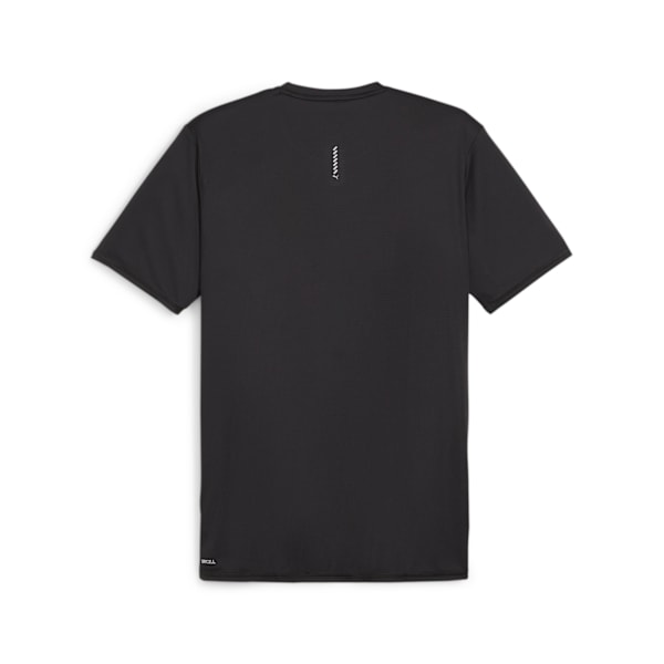 Remera CON GRÁFICOS DE MANGA CORTA PARA HOMBRE RUN FAVORITE, PUMA Black, large-ARG