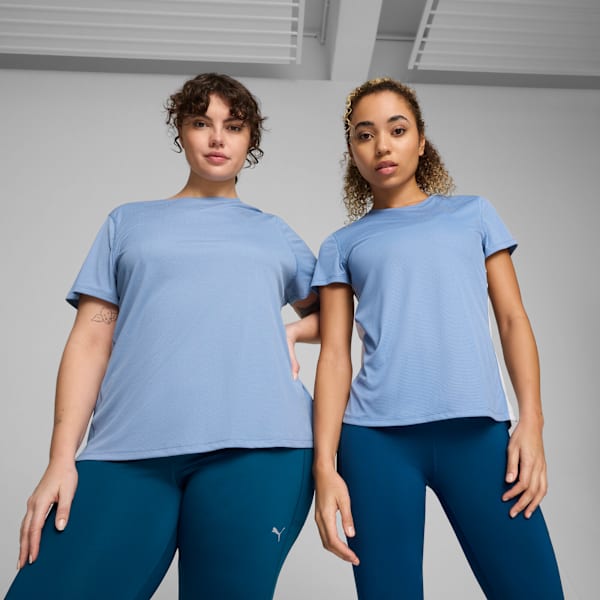 Remera Velocity para mujer, Zen Blue, large-ARG