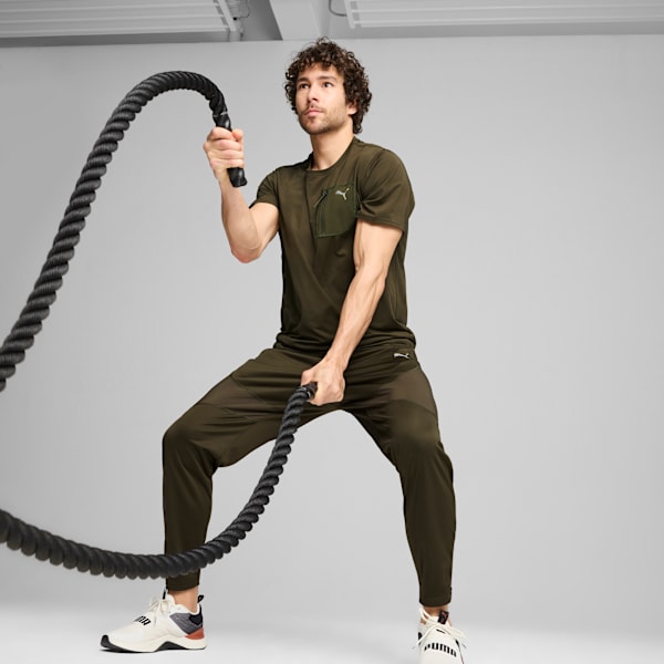 Remera Cargo para hombre, Dark Olive, large-ARG
