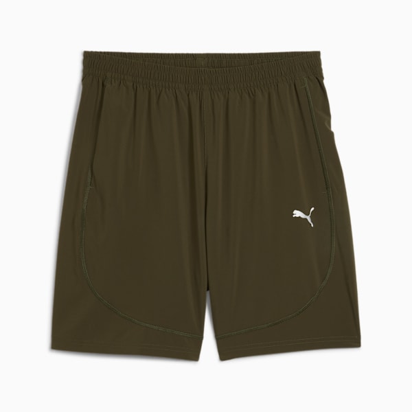 Shorts Flex 17cm para hombre, Dark Olive, large-ARG