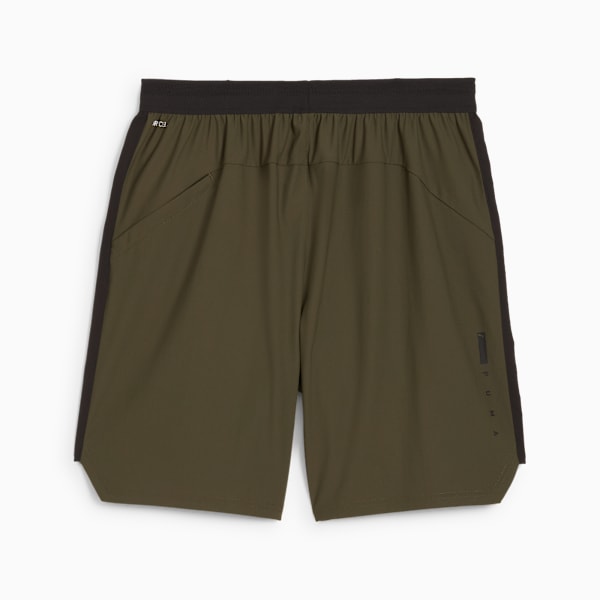 Shorts Fuse Stretch para hombre, Dark Olive, large-ARG
