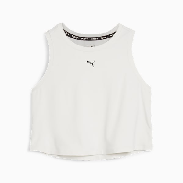 Musculosa corta CLOUDSPUN para mujer, Vapor Gray, large-ARG