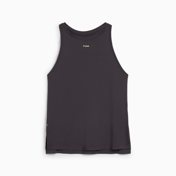 Musculosa con espalda deportiva CLOUDSPUN para mujer, Flat Dark Gray-Fizzy Apple, large-ARG