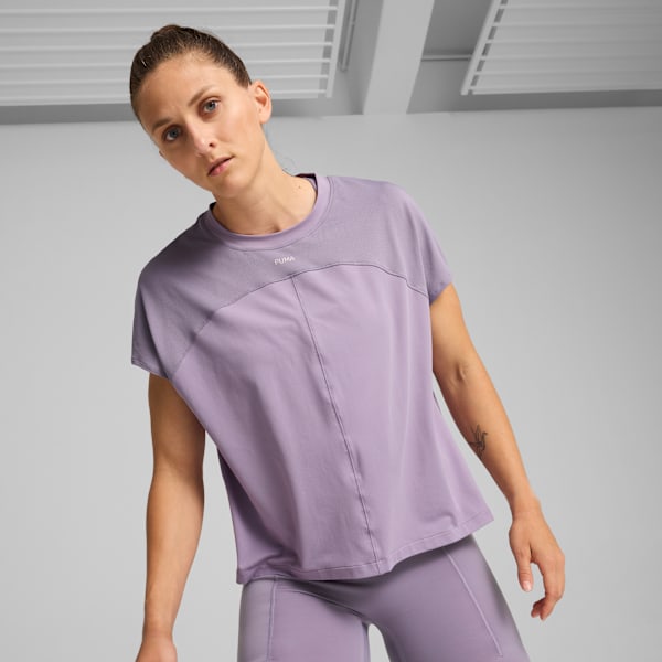 Remera CLOUDSPUN Mix para mujer, Pale Plum, large-ARG
