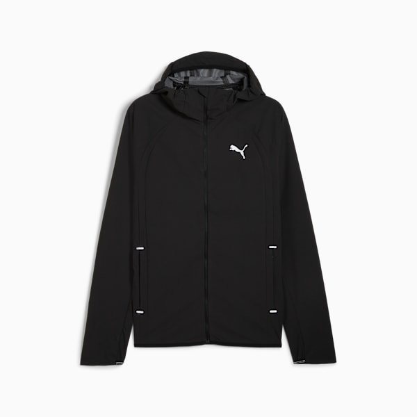 Chamarra impermeable Hombre PUMA RUN, PUMA Black, large-MEX