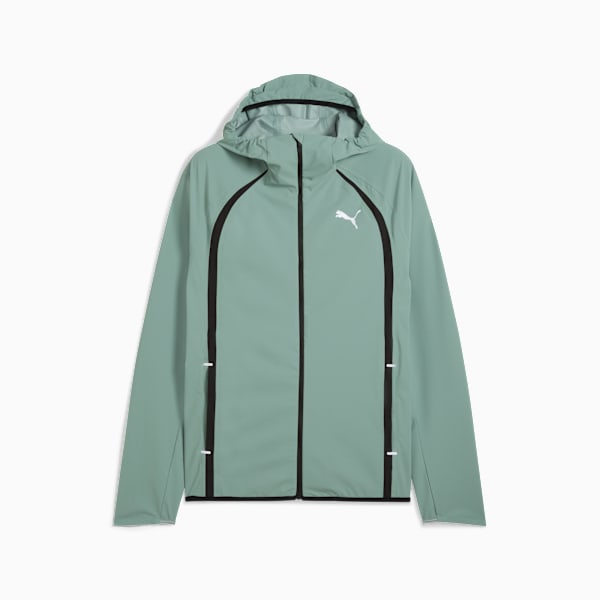 Chamarra impermeable Hombre PUMA RUN, Green Moon, large-MEX
