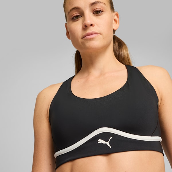 Sports bra de entrenamiento 4KEEPS CLOUDSPUN, PUMA Black, large-MEX